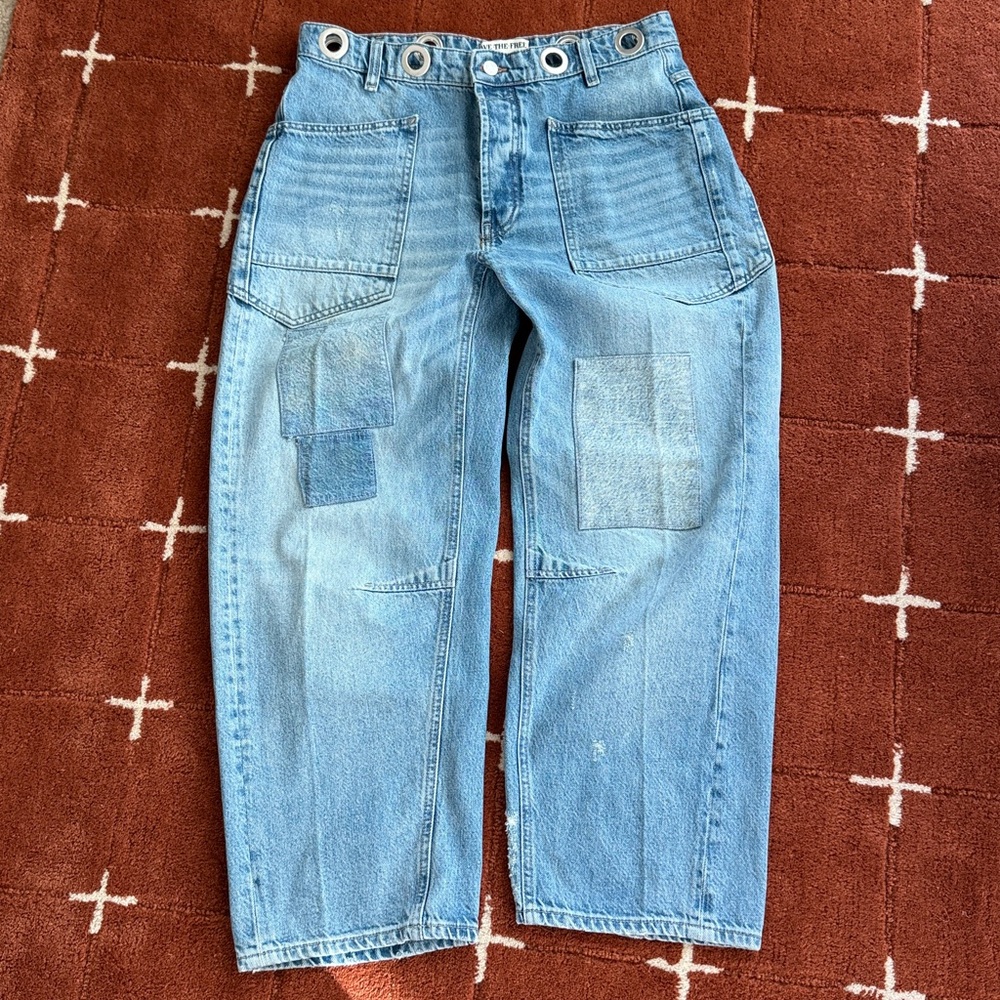 We The Free Free People Barrel Jeans - Picture 3 of 6